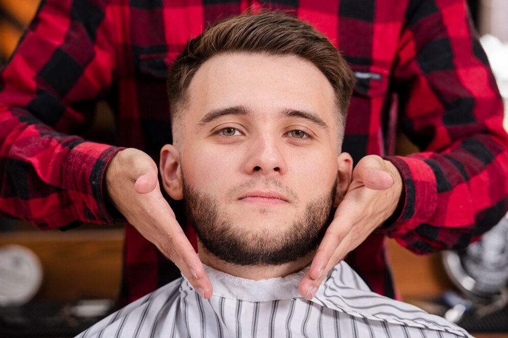 Classic men's haircut